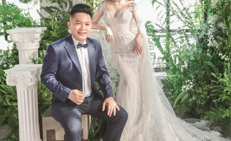 Bảo Thy đeo nhiều vàng, nhẫn kim cương lớn trong ngày trở thành vợ đại gia giàu có