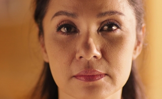 Bất ngờ với hình ảnh Việt Trinh có quá nhiều nếp nhăn trên mặt