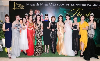 BTC Miss & Mrs Vietnam International tổ chức tiệc cảm ơn và khởi động mùa giải mới