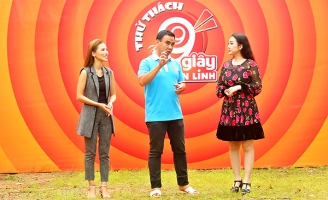 BTV - MC Kim Trang thách đấu tách vỏ bưởi với diễn viên Tuyết Trinh 
