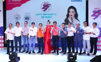 Casio chính thức tổ chức mừng sinh nhật 25 năm ra mắt Casio Baby-G