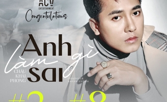 Châu Khải Phong “gây bão” với bản hit đầu năm “Anh làm gì sai”