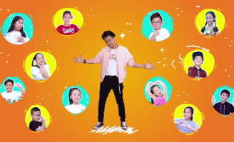 Chí Thiện hào hứng “thử thách” các thí sinh của Mầm Chồi Lá “Vườn ươm tài năng nhí” 