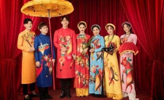 Dàn nghệ sĩ ‘Sắc Đẹp Dối Trá’ thực hiện một bộ ảnh chào xuân