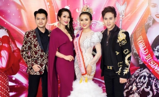 Dàn sao hạng A dự tiệc mừng Hoa hậu của Trương Nhân