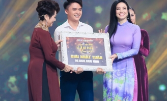 Đào Ngọc Sang nhận giải nhất tuần tập 8 Hãy Nghe Tôi Hát