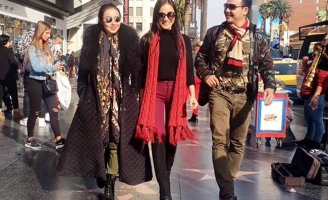 Diễn viên Trường Thịnh sang Mỹ cùng Amy Lê Anh chuẩn bị cuộc thi 