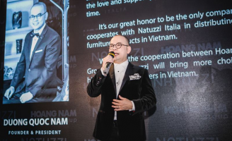 Doanh nhân Dương Quốc Nam tiếp tục khuếch trương với thương hiệu cao cấp đến từ Ý