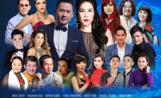 Đông đảo ca sĩ trong và ngoài nước tham gia chương trình Âm Nhạc Việt Nam