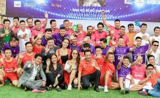 Giải bóng đá gây quỹ cho con gái đạo diễn Đỗ Đức Thành nhận được hơn 200 triệu