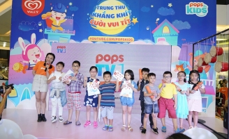 Hàng ngàn bé yêu “cười vui tít” tại ngày hội trăng rằm cùng POPS Kids