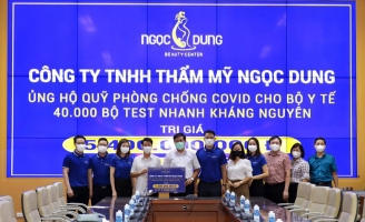 Hệ thống TMV Ngọc Dung đóng góp hơn 5 tỷ chung tay phòng Covid