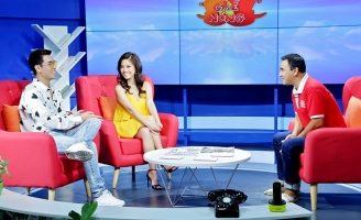 Hồ Lệ Thu cùng Hoàng Phi Kha tham gia chương trình 'Ghế nóng Quyền Linh'