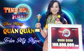 “Hoa hậu Bolero” Trần Mỹ Ngọc giành quán quân Tinh Hoa Hội Tụ mùa 3