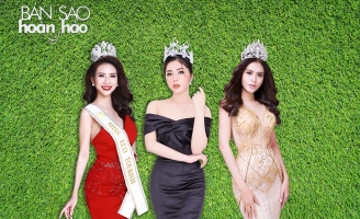Hoa hậu Di Khả Hân, Tô Diệp Hà và Á hậu Liên Phương trổ tài làm bánh trong game show ẩm thực 