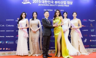 Hoa hậu Di Khả Hân toả sáng tại Hàn Quốc