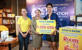 Hoa hậu H’Hen Niê gây quỹ hơn 22 ngàn USD 