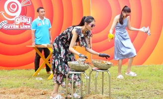 Hoa hậu Kim Nguyên ngã sấp mặt khi quyết chiến cùng Lê Thị Phương