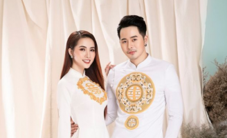 Hoa hậu Phan Thị Mơ tình tứ bên mẫu nam điển trai Dương Mạc Anh Quân