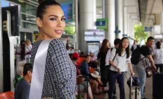 Hoa hậu Philippines đã đến Việt Nam thi Miss Grand International 2017