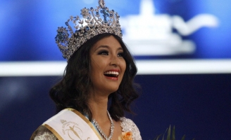 Hoa hậu Siêu quốc gia Mutya Johanna Datul làm giám khảo chấm thi Ms International Business 