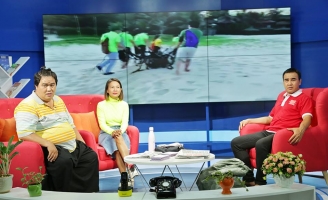 Hoàng Mập ngồi ghế nóng cùng Quyền Linh với chủ đề: “Để nhặt rác không chỉ là trào lưu”