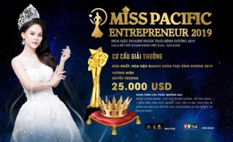 Huỳnh Mai 'Hoa hậu Doanh nhân Thái Bình Dương 2019' là sân chơi nhiều ý nghĩa