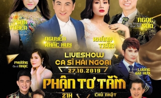 Kỷ niệm 10 năm ca hát, Nguyễn Khắc Huy và Khánh Trân tổ chức liveshow
