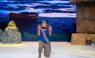 Kỳ Tài Lộ Diện 2019: Abdul Hakim siêu đáng yêu với khăn rằn và nón lá