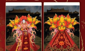Lộ diện 8 bài thi còn lại trong bảng all stars tuyển chọn thiết kế trang phục dân tộc cho Khánh Vân 