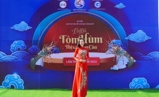 MC Lê Đình Minh Ngọc mong muốn làng nghề truyền thống được phát triển qua các lễ hội