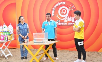 MC Quyền Linh quyết định cho Ôn Bích Hằng đấu cùng Á vương Hoàng Phi Kha bắt cá