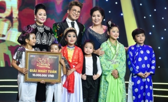 Sao Nối Ngôi Nhí : Minh Nhựt và Minh Quang xuất sắc giành giải nhất tuần