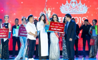 Miss UEF 2019 và sự đẳng cấp đến từ NTK Việt Hùng