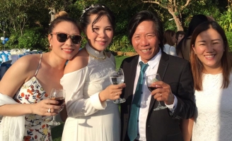 Mỹ Tâm, Hari Won dự đám cưới của đạo diễn Nguyễn Tranh ở Vũng Tàu