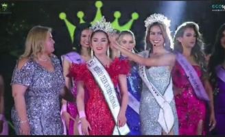 Người đẹp 14 tuổi Vũ Huyền Diệu đăng quang Miss Eco Teen International 