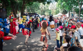 Nhiều hoạt động thú vị trong ngày hội song sinh ở Đầm Sen