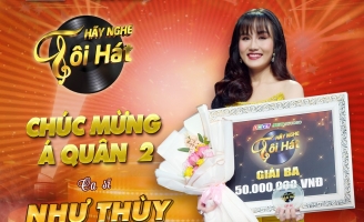 Như Thùy rất vui khi có nhiều kinh nghiệm với hành trình Hãy nghe tôi hát 