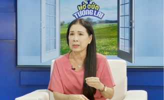 NSUT Kim Xuân nghẹn ngào trước nhân vật trong chương trình 'Mở cửa tương lai'