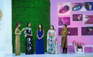 NTK Việt Hùng chia sẻ bí quyết chọn áo dài giúp người có thân hình quá khổ 