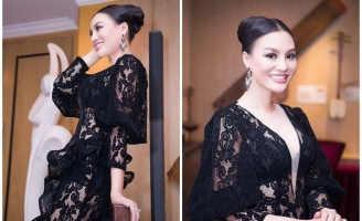 Nữ hoàng Trần Huyền Nhung và NTK Tuấn Hải “người yêu tin đồn”