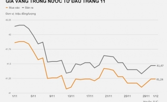 Thời ảm đạm của giá vàng, dính vào lỗ nặng