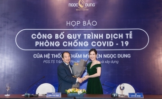 TMV Ngọc Dung được PGS.TS Trần Đắc Phu xây dựng quy trình dịch tễ giúp khách hàng yên tâm làm đẹp