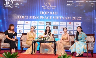 TOP 3 Miss Peace Vietnam 2022 lộng lẫy ra mắt tại TP.Hồ Chí Minh