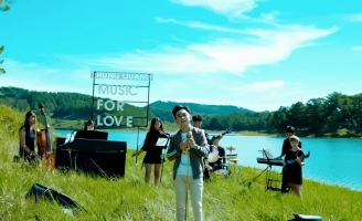 Trung Quang hát lại ca khúc của Đan Trường trong dự án Music For Love