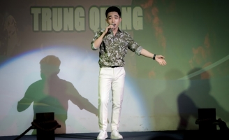 Trung Quang tổ chức minishow Trung Quang - Music for love tại Tp.HCM