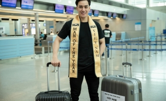 Tưởng Ngọc Minh chính thức lên đường dự thi Man of The Year 2019