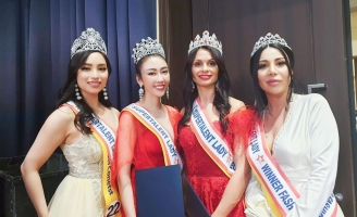 Võ Nhật Phượng đăng quang Hoa hậu Cuộc Thi Miss Super Lady Of The Word 2019