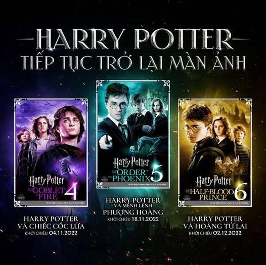 Harry potter s ti p t c c tr l i v i hogwarts trong ba ph n phim